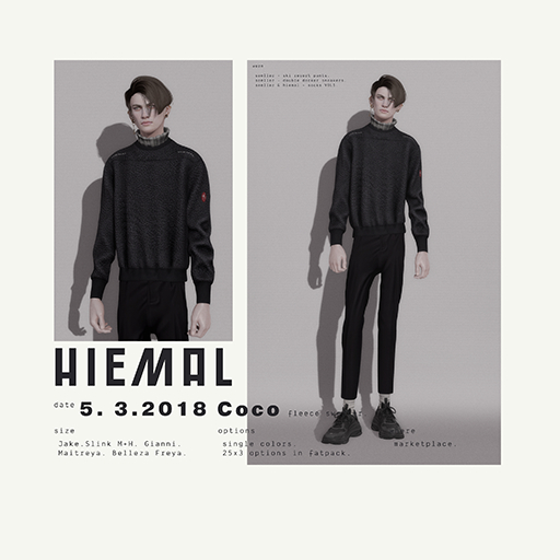 Hiemal - Coco Fleece Sweater Fatpack