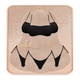 Cynful Sun Kissed Bikini - Black [Maitreya Lara, Belleza Freya, Slink (HG), Legacy, (+Perky), Kupra