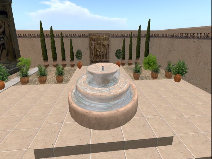 Natural Landscapes boxed  'Marble Fountain'
