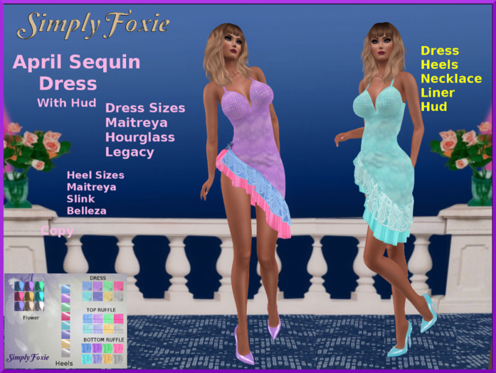 April Sequin Dress (Boxed)