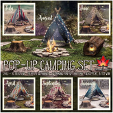 Trompe Loeil - Pop-Up Camping Scene January