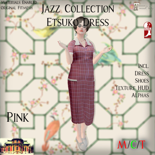 ~CdE~ Jazz Etsuko PINK Dress