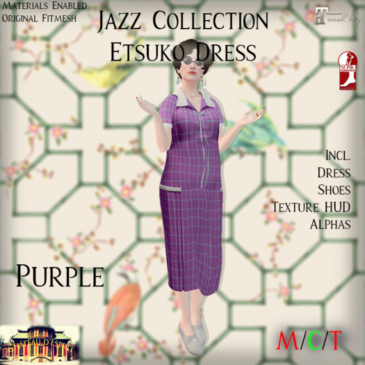 ~CdE~ Jazz Etsuko PURPLE Dress