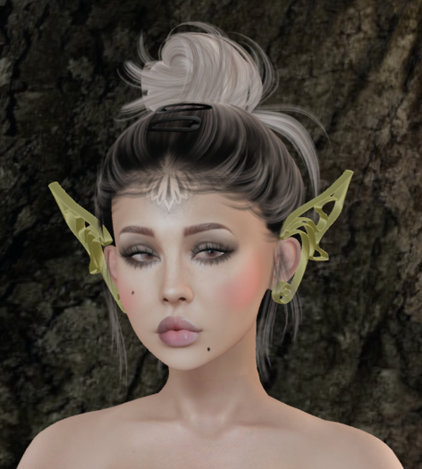 WISPY/ elven earrings / MOD/COPY goud M/C