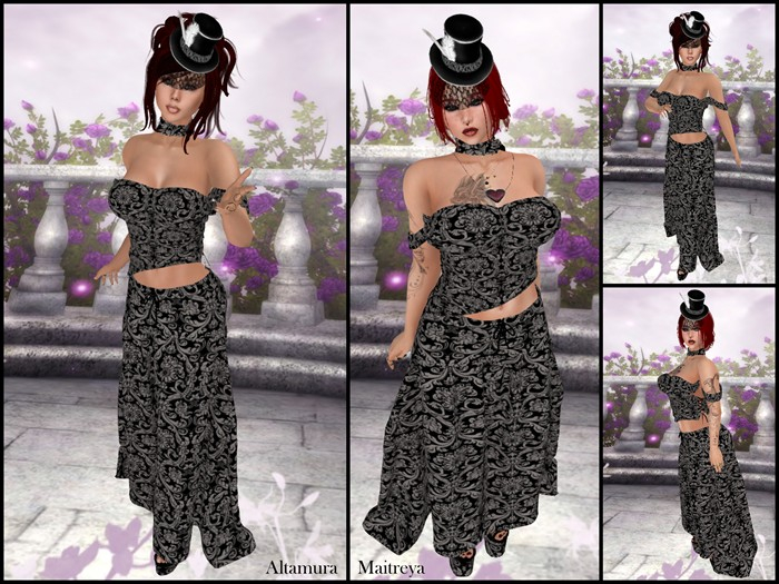 Altamura / Maireaya Gothic Longskirt outfit