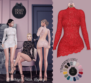 DEAD DOLL - Roxanne Dress - Red