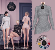 DEAD DOLL - Roxanne Dress - Grey
