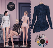 DEAD DOLL - Roxanne Dress - Blue