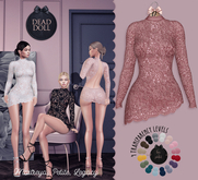 DEAD DOLL - Roxanne Dress - Berry