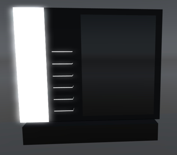 VD Display Dark Glass 6