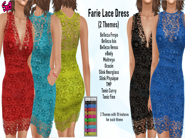 SnB Fashion - Farie Lace Dress DEMO