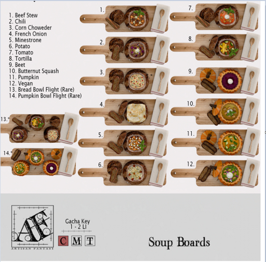 *AF* Soup Board 7 - Tomato Soup