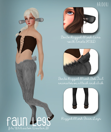 ARIDOKI Mesh Faun Silver