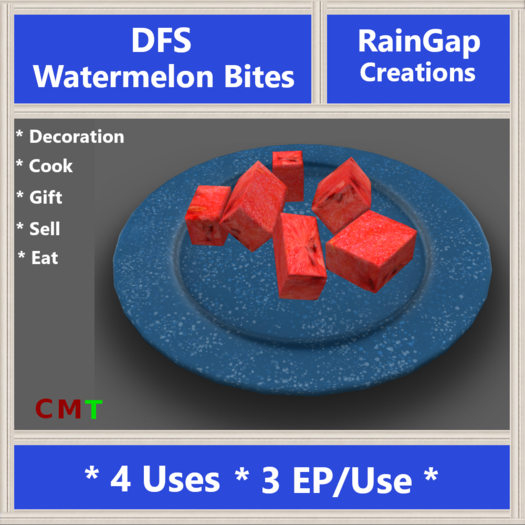 DFS Watermelon Bites
