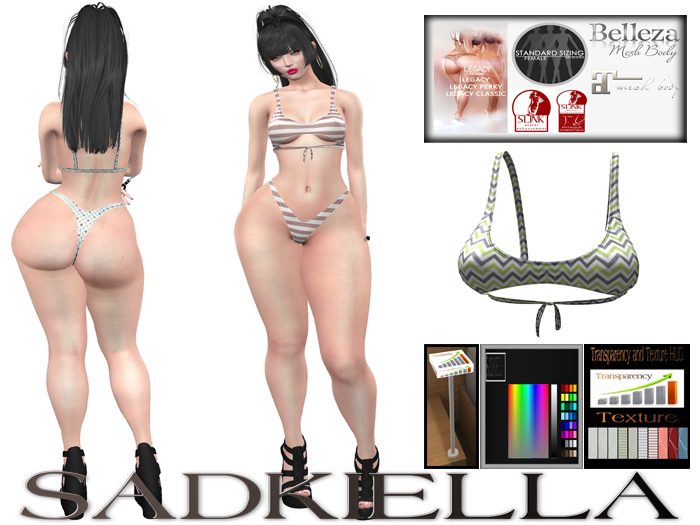 SADKIELLA - 0026 RUSS BRA - MAITREYA/BELLEZA/SLINK/LEGACY...