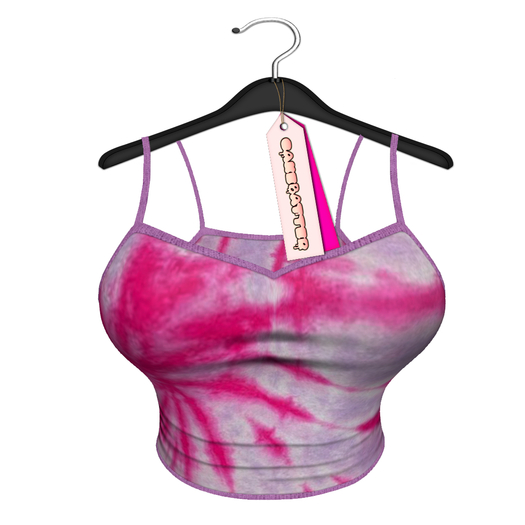 cakebatter / molly tie dye little tank / pastry -BOXED-