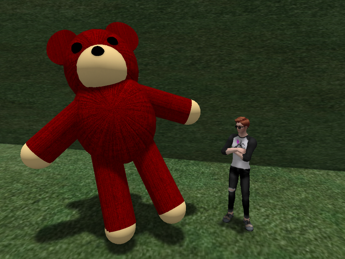 BIG TEDDY BEAR / OSO DE PELUCHE GIGANTE