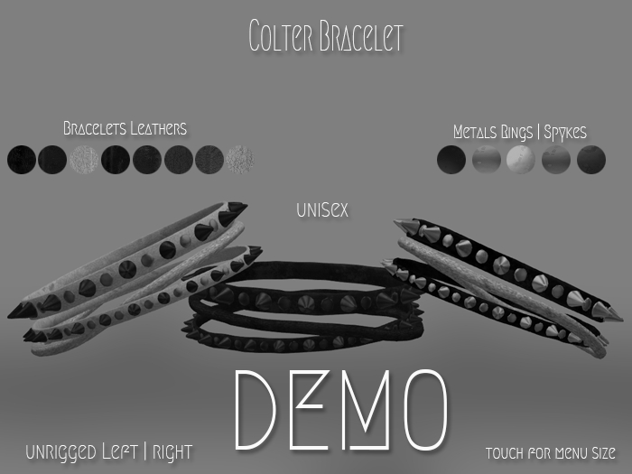 .::Arkan::. Colter Bracelet unrigged DEMO