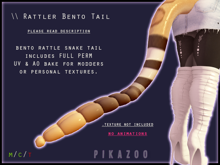 [P] BENTO Rattler Tail * rez to unpack *