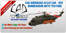 CAD SA Sikorsky H-92  BW GRTH Texture