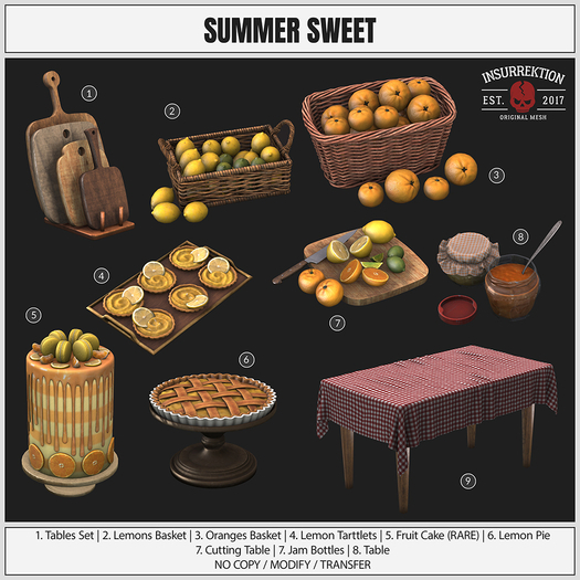 [IK] Summer Sweet Full Set inc RARE