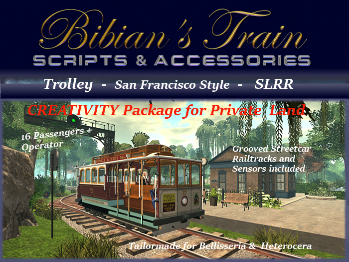 Trolley - San Francisco Style - Creativity Package