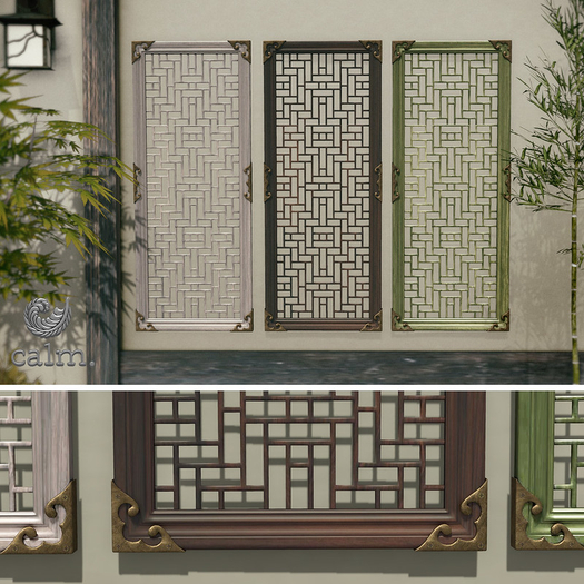 .Calm. Song Wall Screen Panels Decor 