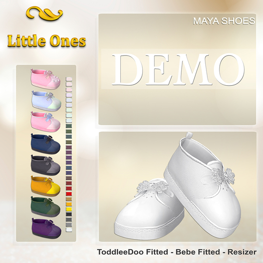 ~LO~ Maya Shoes ~ Bebe&TD Fitted DEMO
