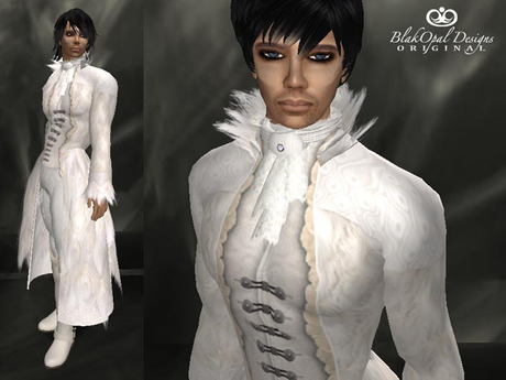 Second Life Marketplace - Ivory Feather Suit