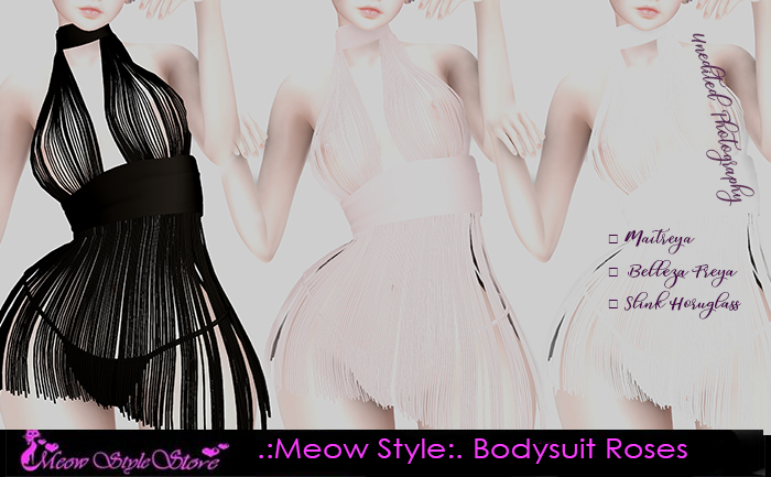 .:Meow Style:. Bodysuit  Roses