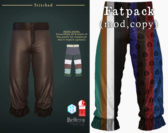 (Stitched) Aegor Pants - Fatpack