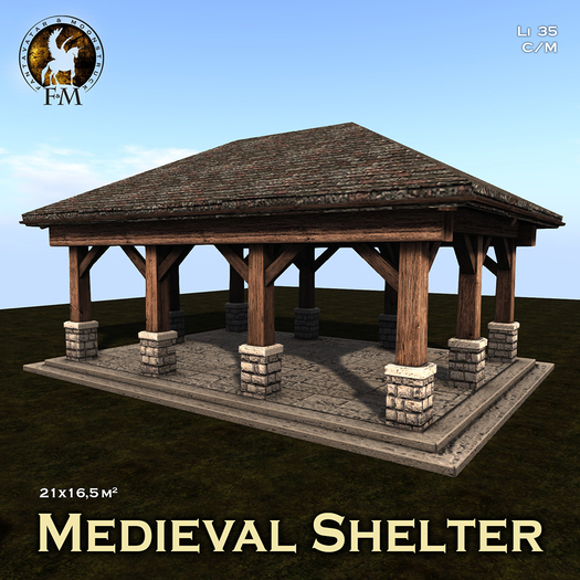 F&M * Medieval Pavilion - Gazebo Market
