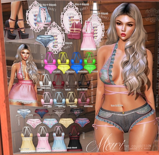 {le fil casse} Mari Ruffle Top Maitreya RARE