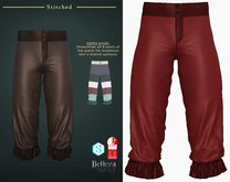 (Stitched) Aegor Pants - Red