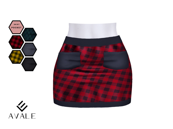 AVALE Kayla Skirt - Red