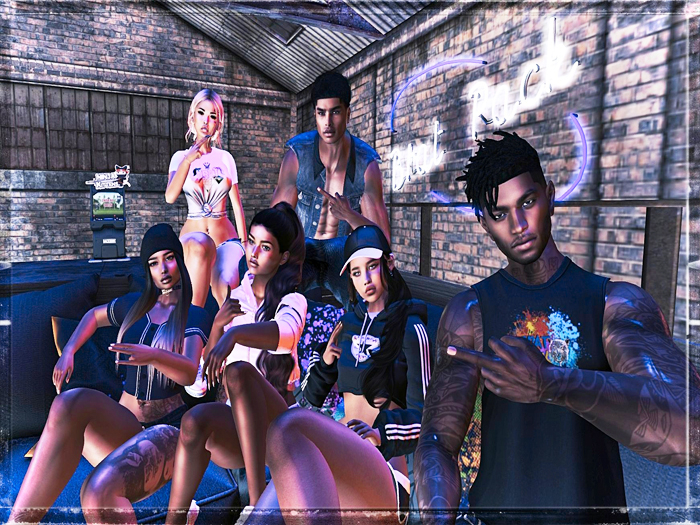 ..nVee.. Friends Pose - Brat Pack