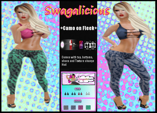 {Swagalicious} Camo on Fleek