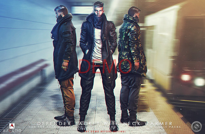 //Ascend// Defender Jacket - DEMO [ADD ME]