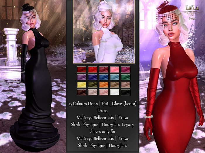 {Le'La} Paris Gown Set