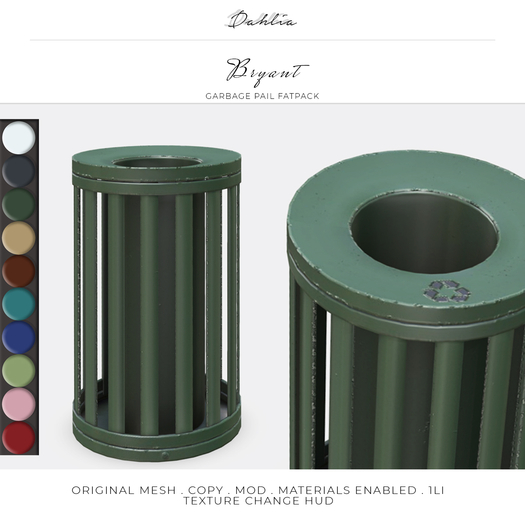 Dahlia - Bryant - Garbage Pail - FATPACK