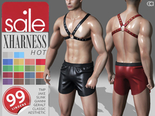 [CA] PROMO HOT STUDDED X HARNESS