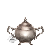 8.erratic / coc - silver sugar bowl