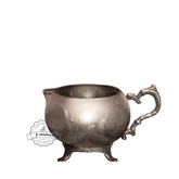 7.erratic / coc - silver cream jug
