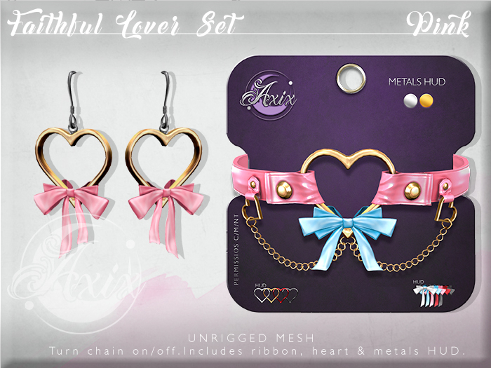 ::Axix:: Faithful Lover Set [Pink]
