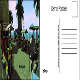 carte postale- le marche du port