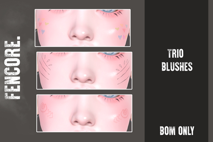 FENCORE. Trio Blushes