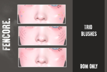 FENCORE. Trio Blushes