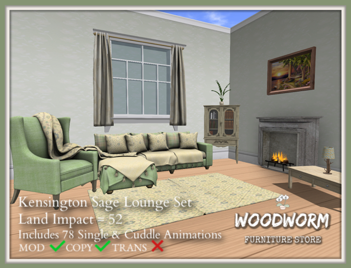 Sofa KensingtonSageSet Sofa