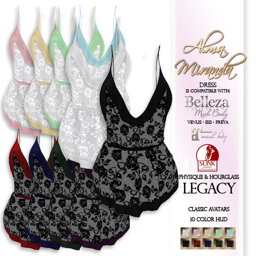 .: AlmaMiranda :. Short Lace Babydoll