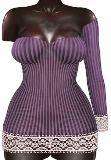 Kaithleen's Rhapsody Dress - Purple